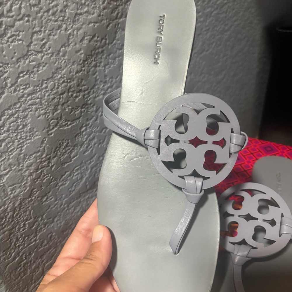 Tory Burch Gray Sandals